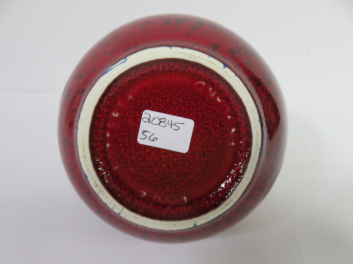 Poole Pottery Red Vase