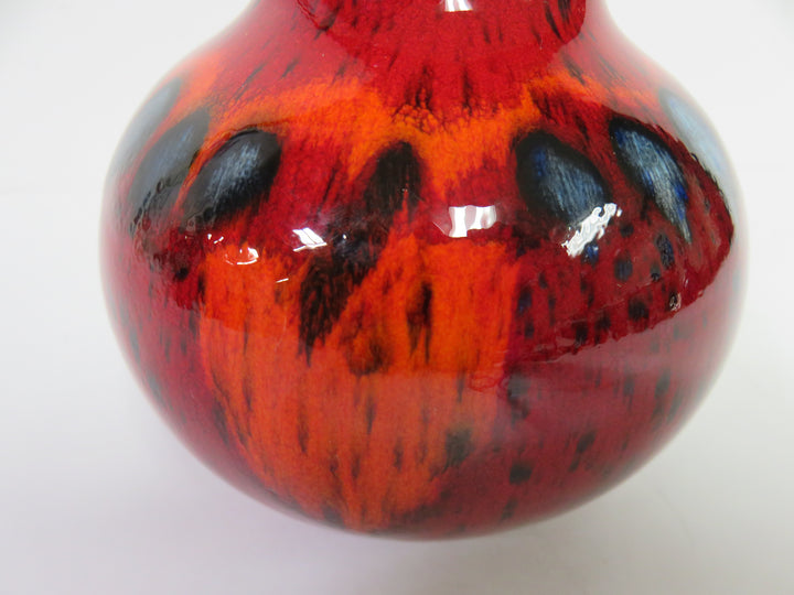 Poole Pottery Red Vase