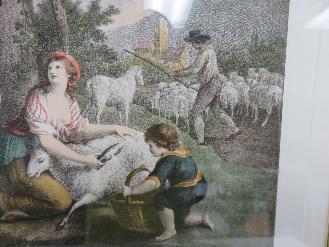 "July" Pastoral Print