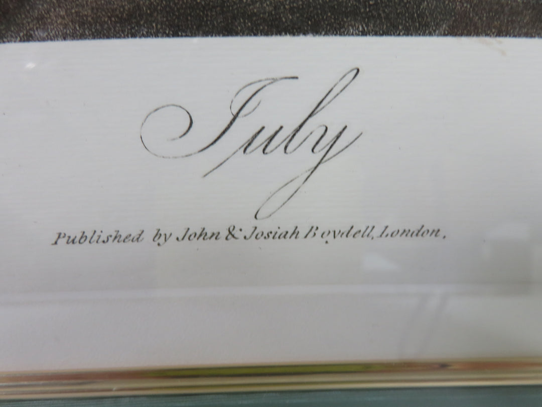 "July" Pastoral Print