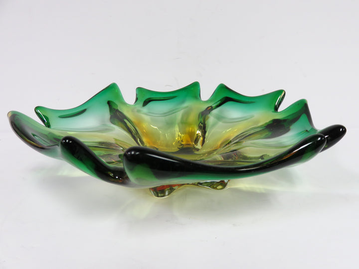 Sommerso Art Glass Bowl
