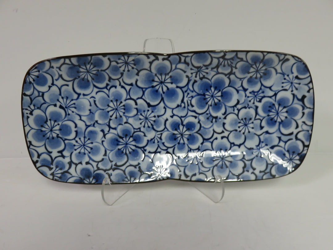 Pier 1 Blue and White Tray