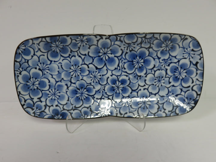 Pier 1 Blue and White Tray