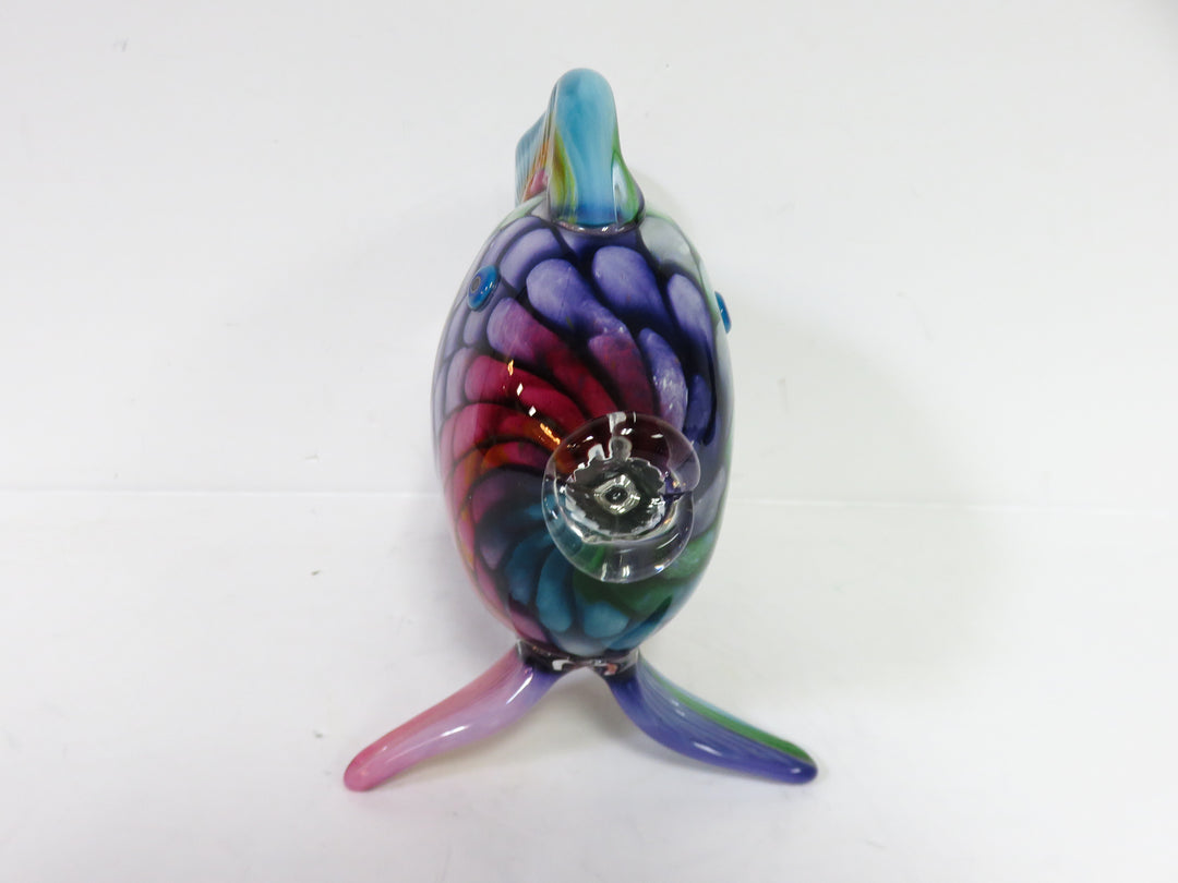 Art Glass Rainbow Fish