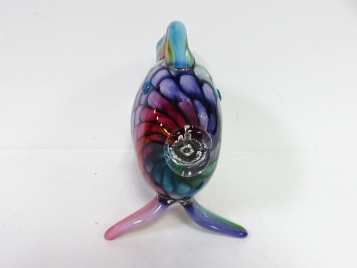 Art Glass Rainbow Fish
