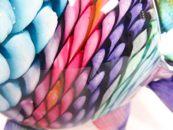 Art Glass Rainbow Fish