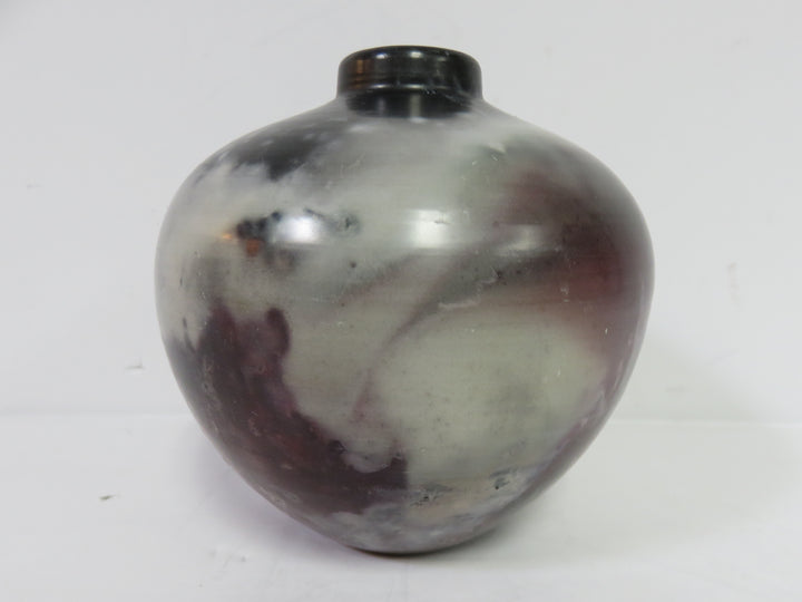 Smoke Fired Vase