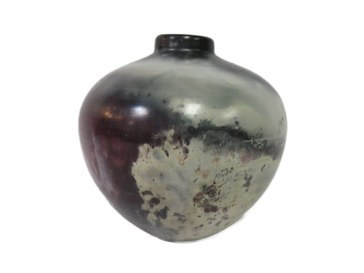 Smoke Fired Vase