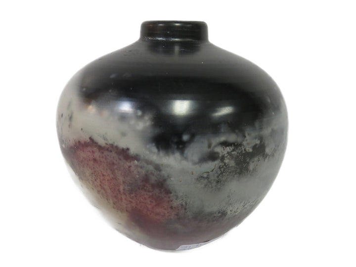 Smoke Fired Vase