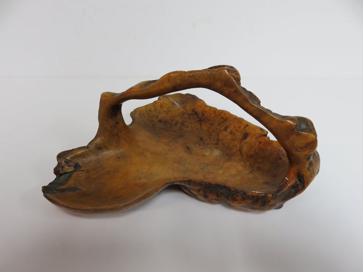 Burled Wood Basket