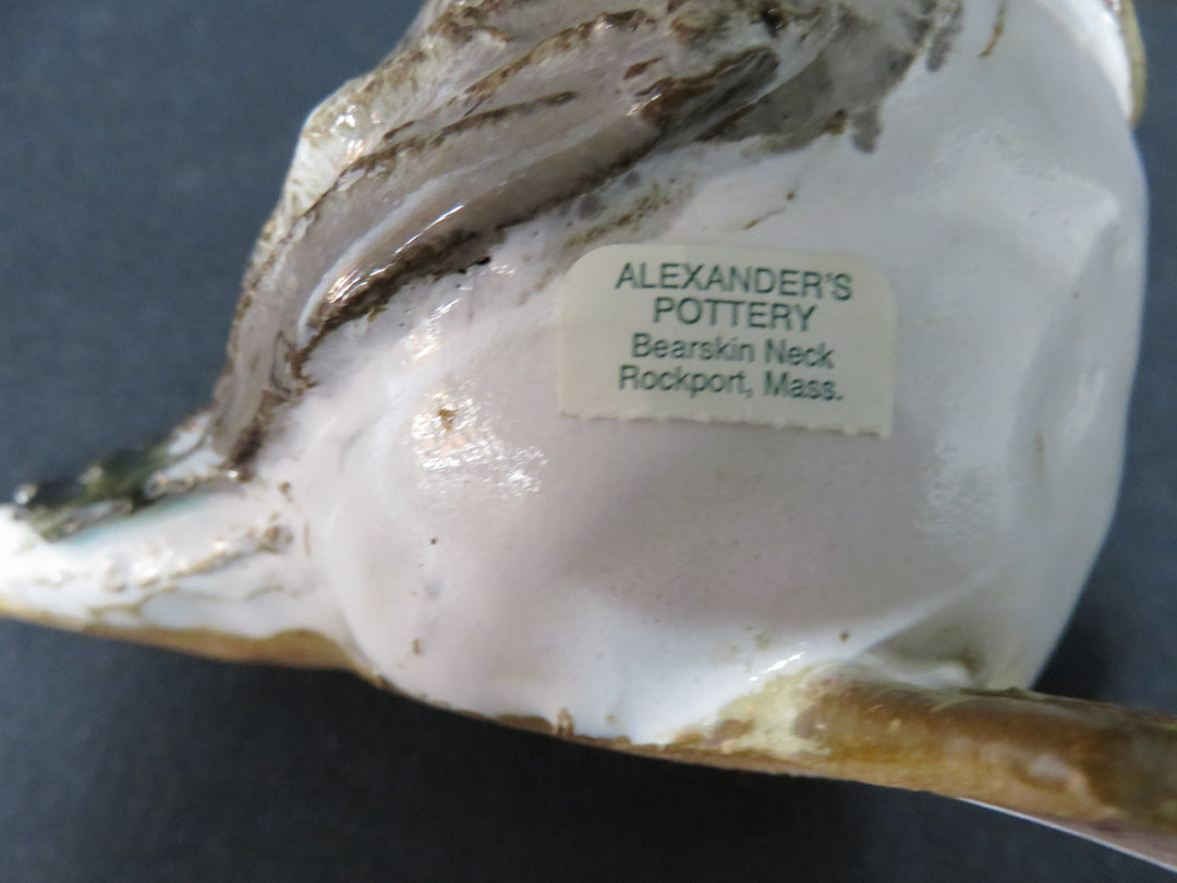 Alexander's Pottery Seagull Figurine
