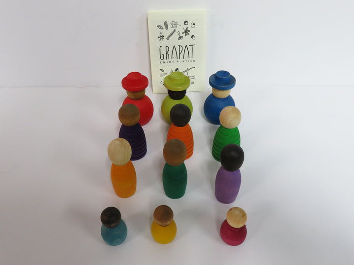 Grapat Together Wooden Figures