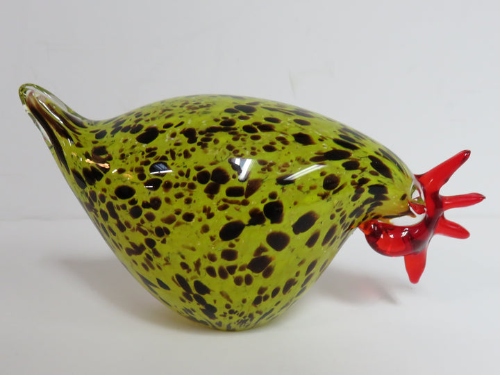 Art Glass Hen