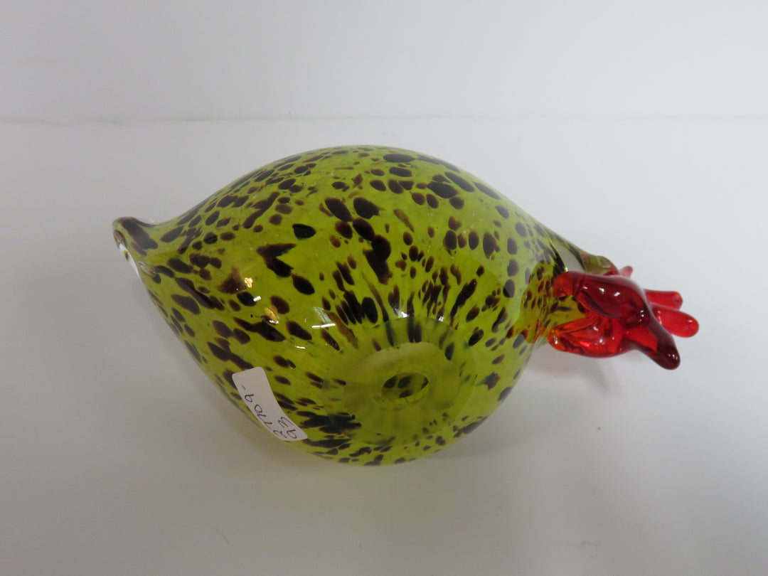 Art Glass Hen