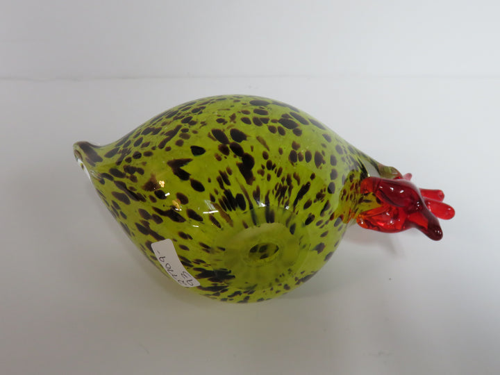 Art Glass Hen