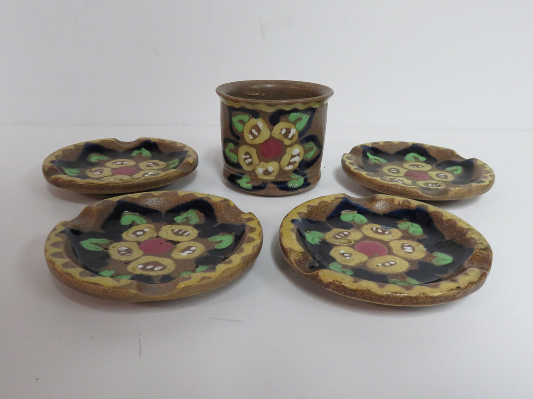 Vintage Ashtrays and Cigarette Holder
