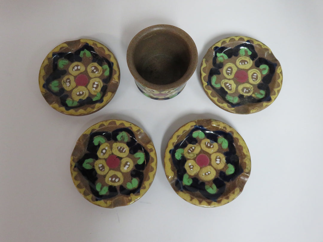 Vintage Ashtrays and Cigarette Holder