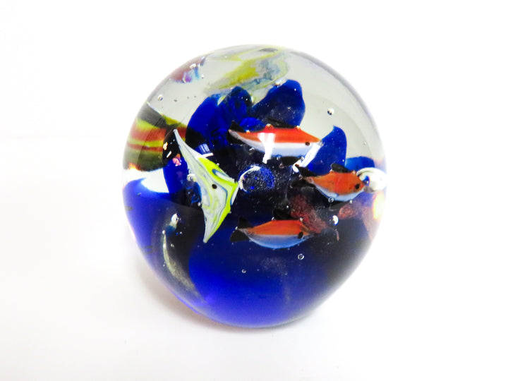 Fishbowl Glass Paperweight