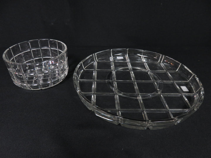 Glass Chip & Dip Set