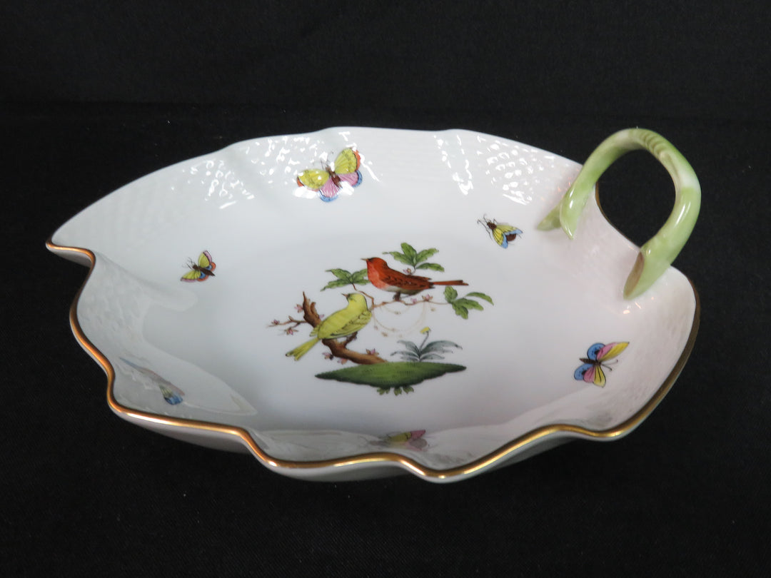 Rothschild Leaf Herend Dish