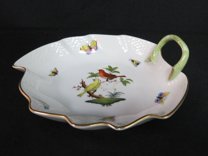 Rothschild Leaf Herend Dish