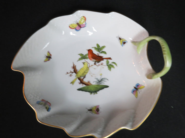 Rothschild Leaf Herend Dish