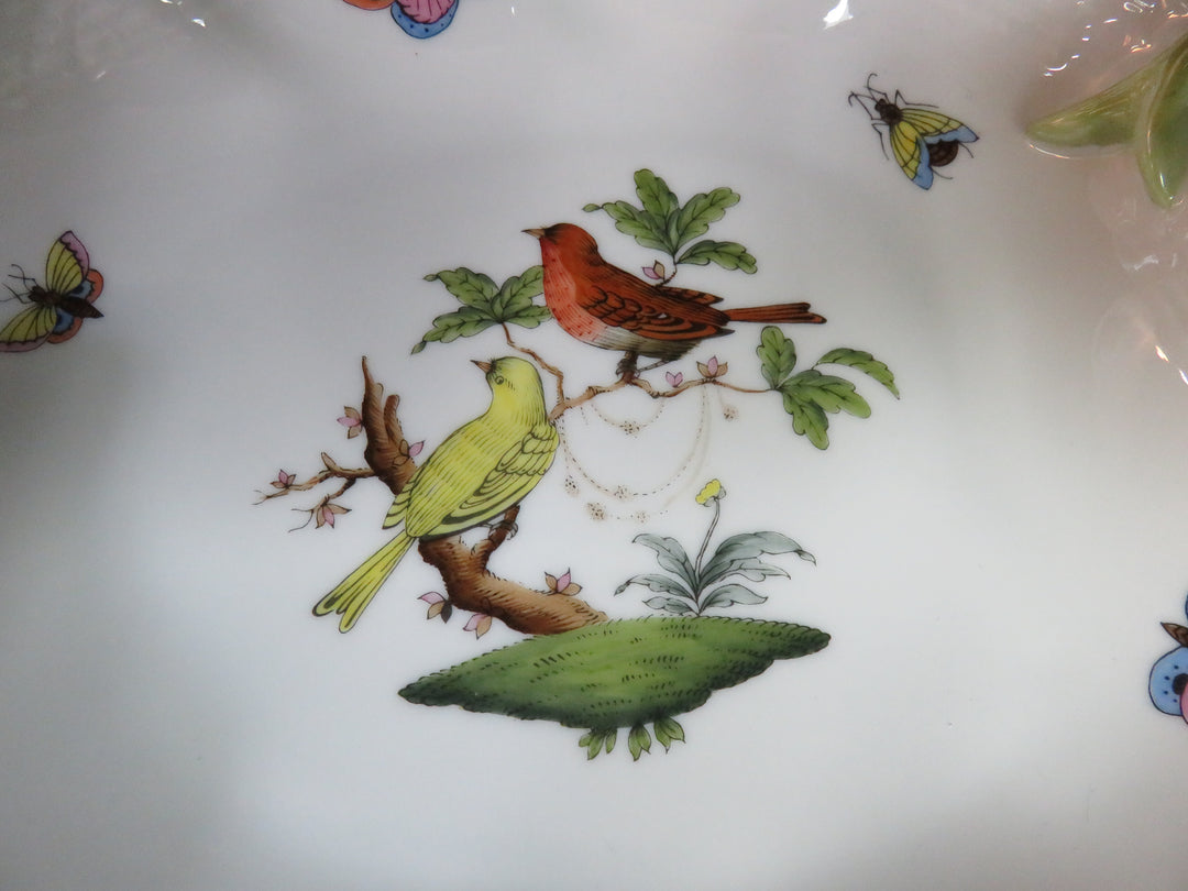 Rothschild Leaf Herend Dish