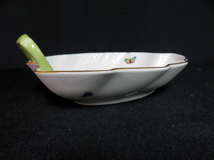 Rothschild Leaf Herend Dish