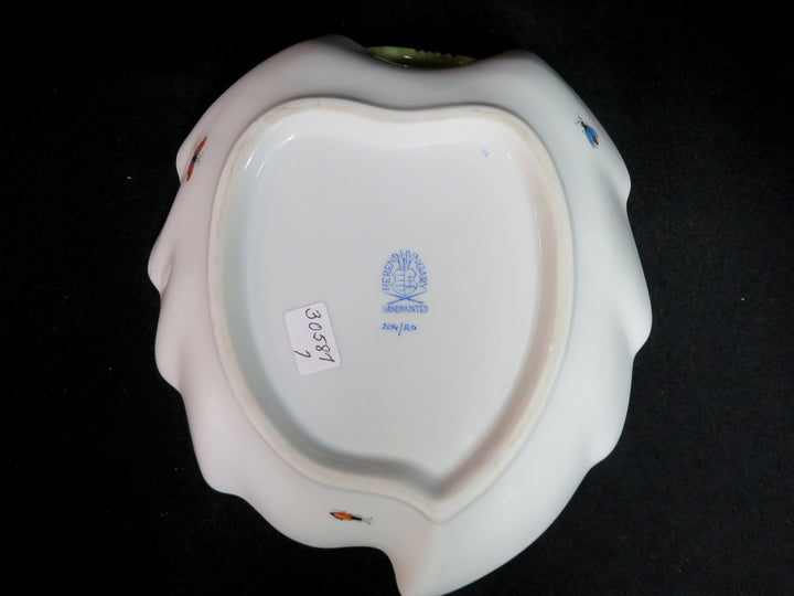 Rothschild Leaf Herend Dish