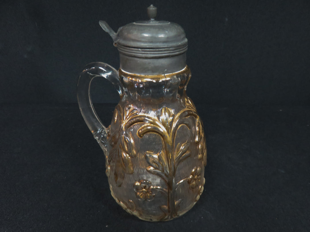 Embossed Syrup Pitcher