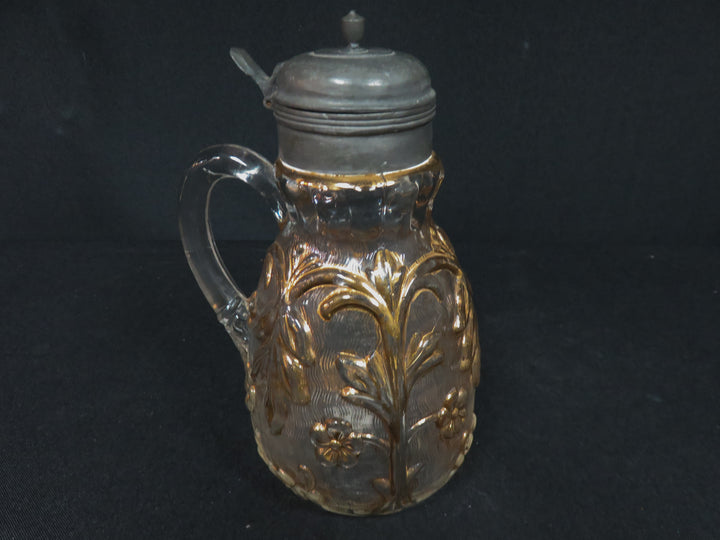 Embossed Syrup Pitcher