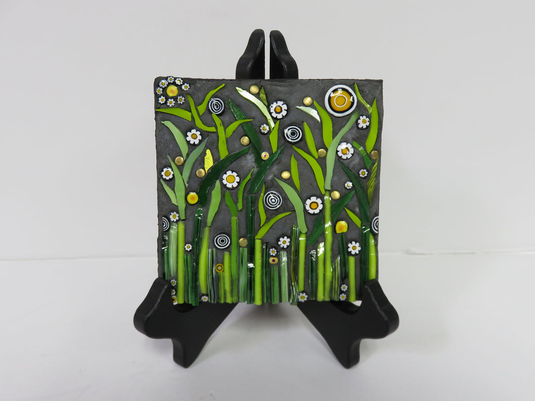 Fused Art Glass Plaque