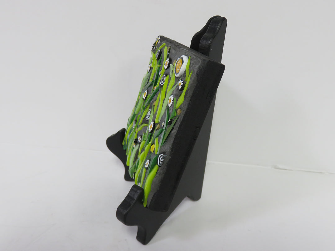 Fused Art Glass Plaque