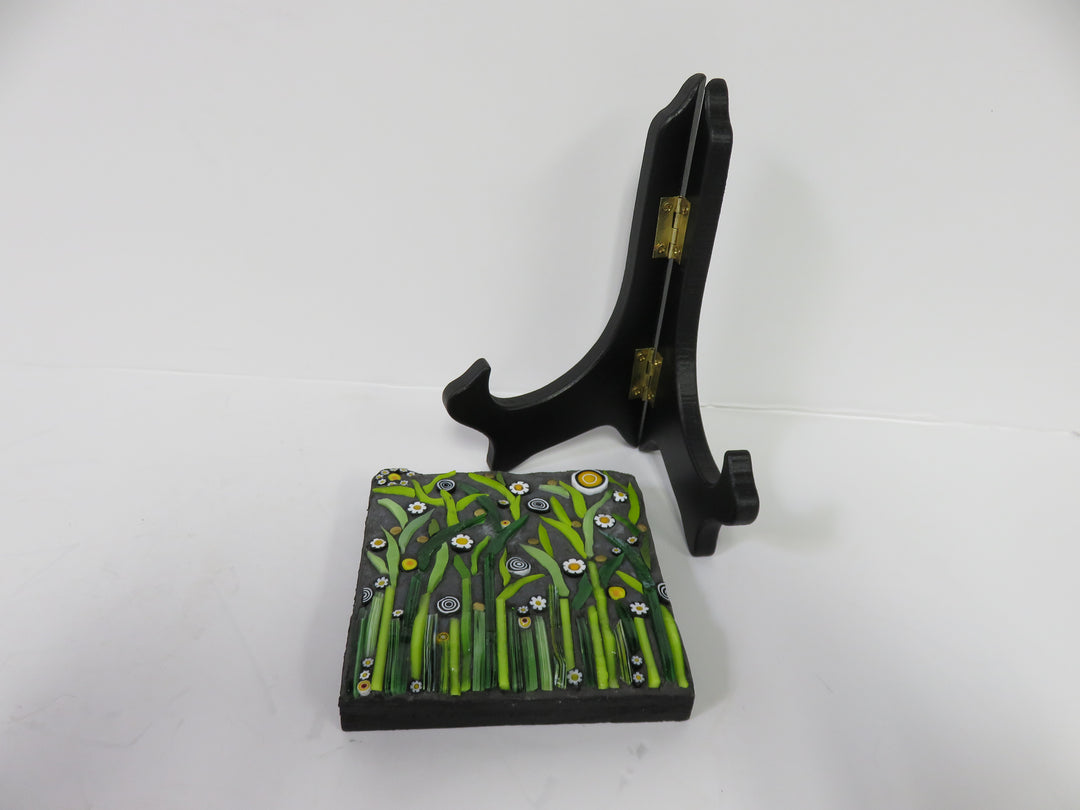 Fused Art Glass Plaque
