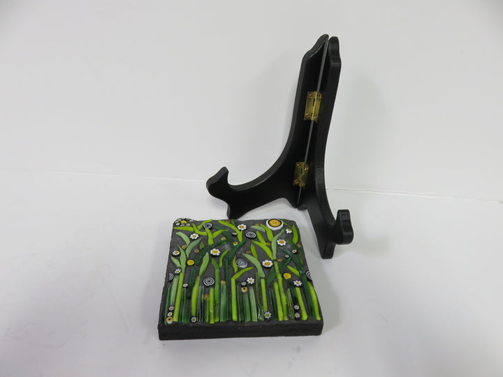 Fused Art Glass Plaque