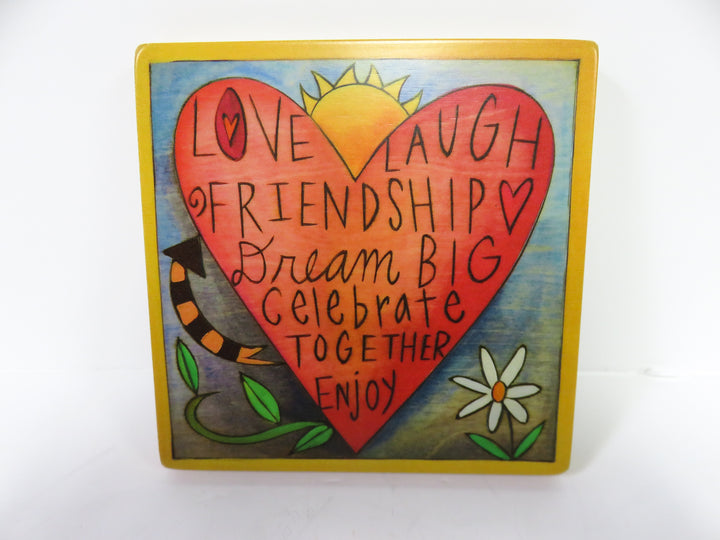 Friendship Plaque by Sincerely Sticks
