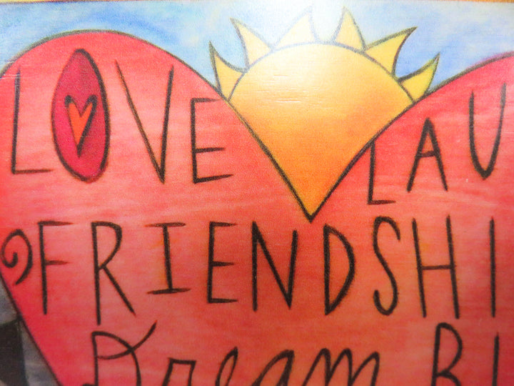 Friendship Plaque by Sincerely Sticks