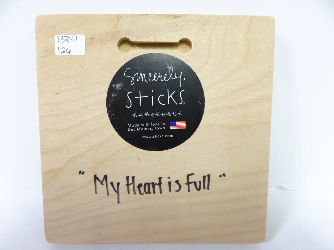 Friendship Plaque by Sincerely Sticks