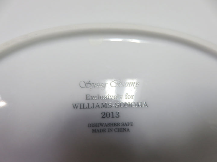 Williams Sonoma Bunny Platter