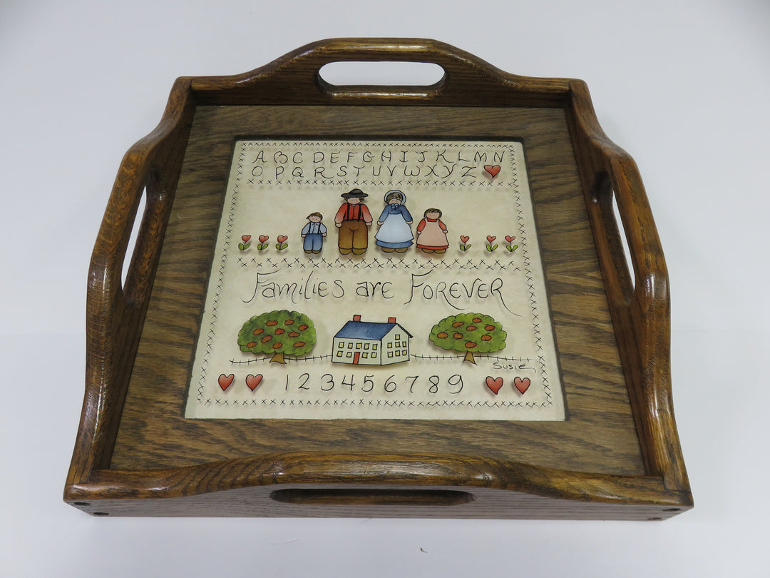 Susie Kostka Folk Art Tray