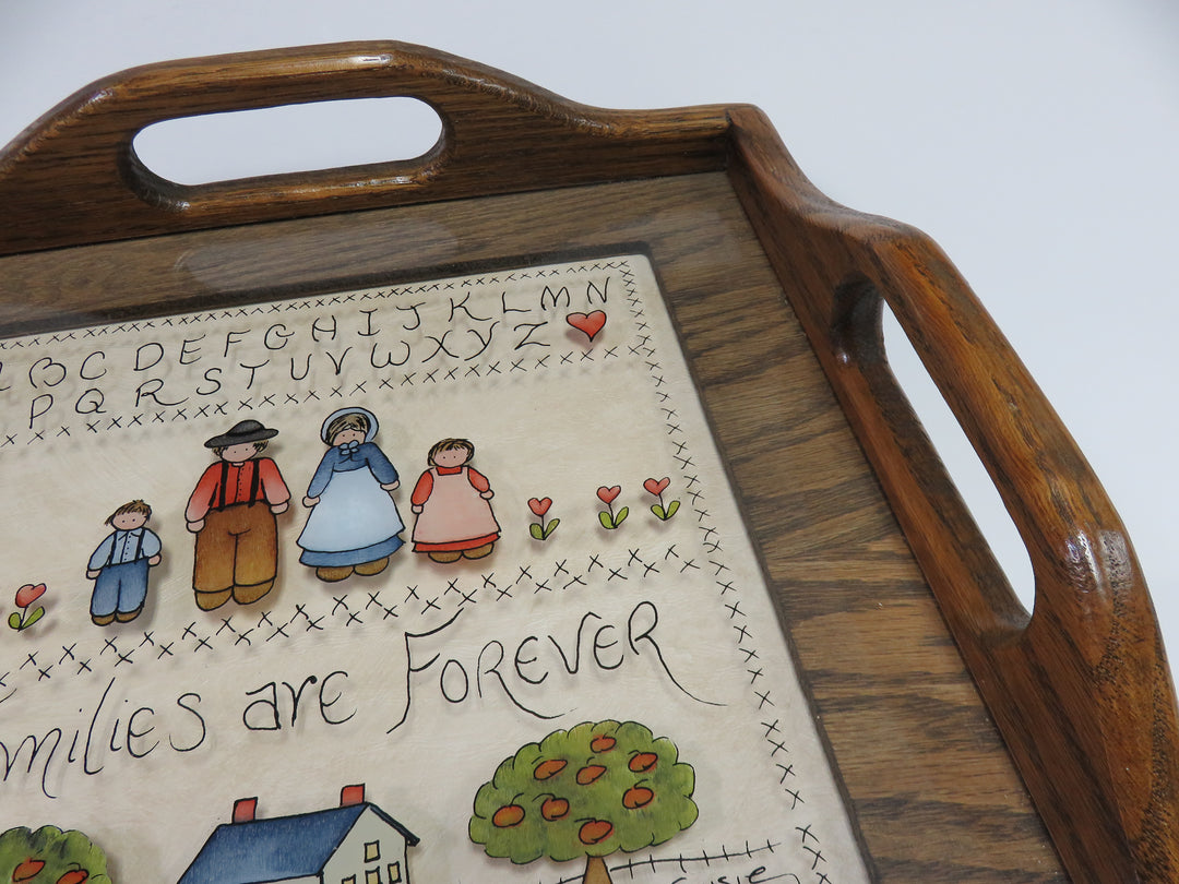 Susie Kostka Folk Art Tray