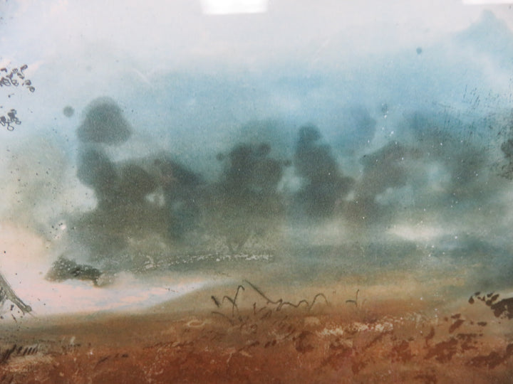 Tree with Birds Aquatint