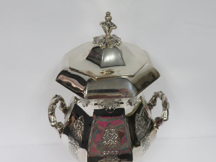Antique Silverplated Samovar