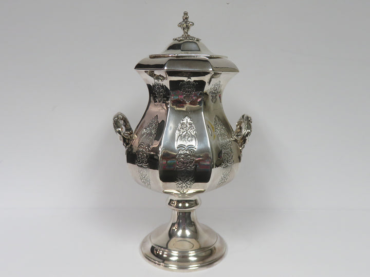Antique Silverplated Samovar