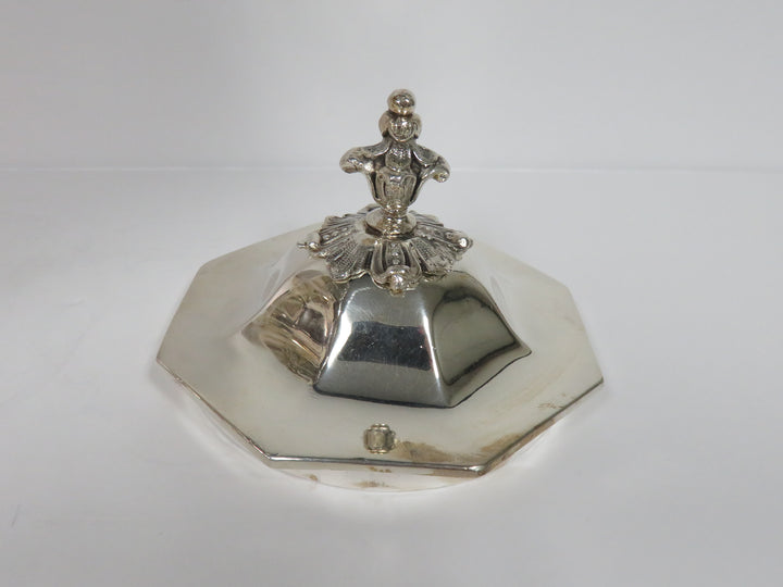 Antique Silverplated Samovar