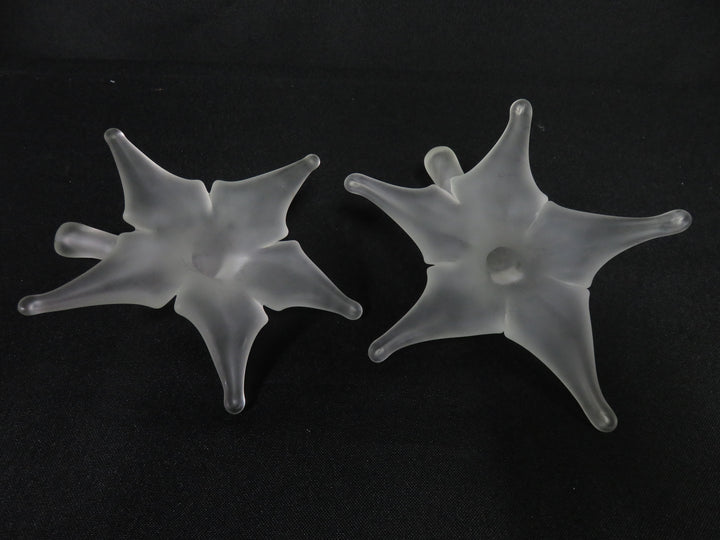 Art Glass Lily Bud Vases