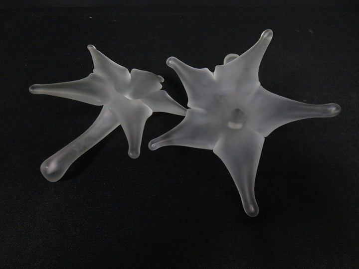 Art Glass Lily Bud Vases