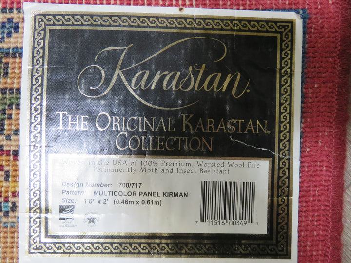 Karastan Multicolor Panel Rug