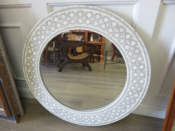 Artisan Crafted Mosaic Mirror