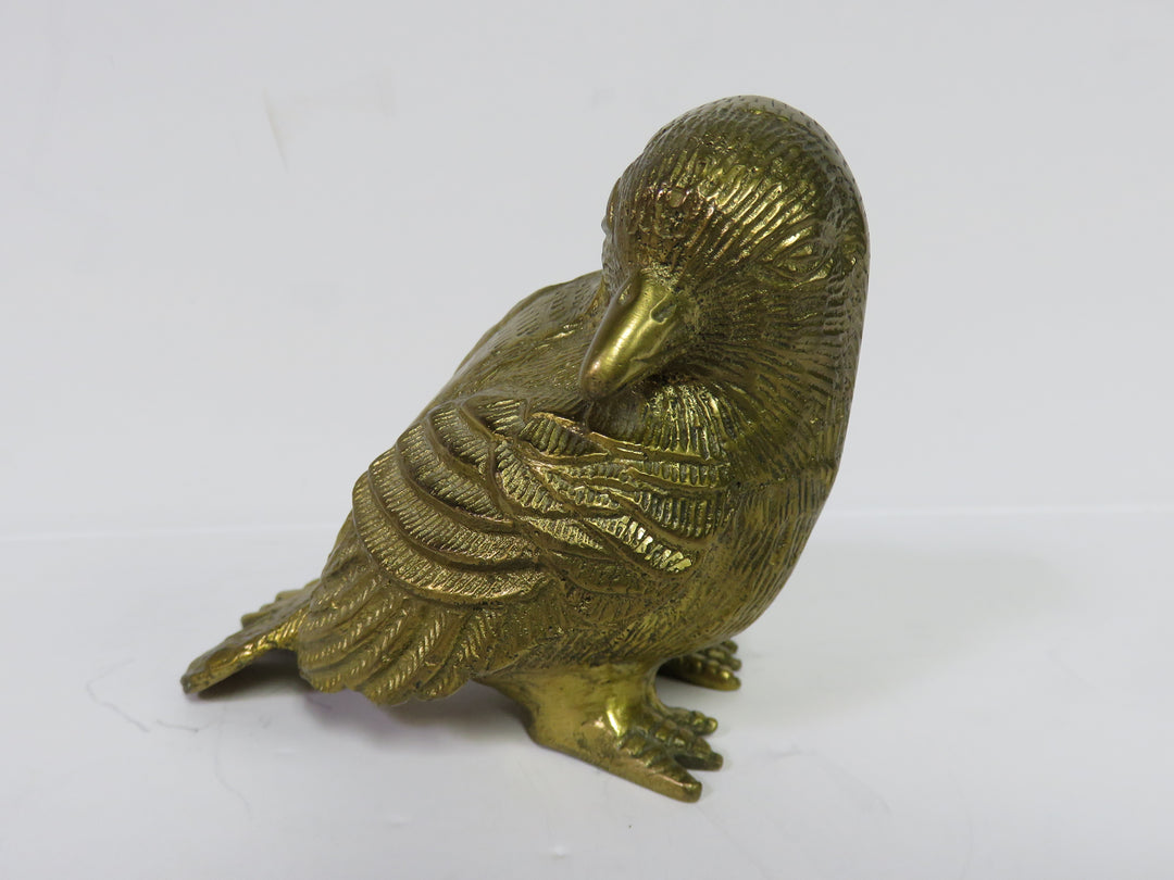 Brass Bird Figurine